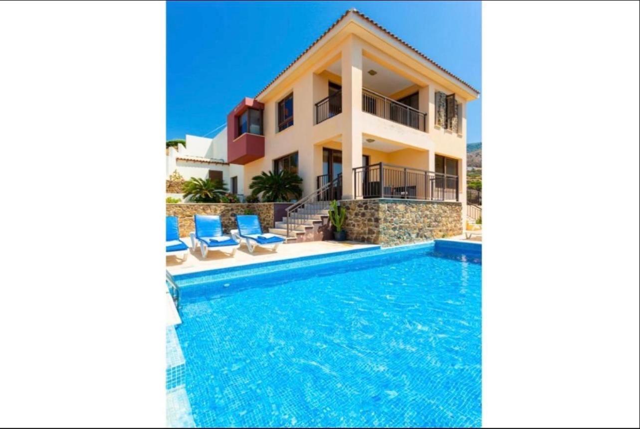 Sunset View Mermaid Villa Pomos Bagian luar foto